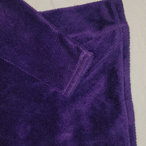 Patagonia Synchilla pullover vintage jacket purple and green snap buttons - Picture 4 of 7